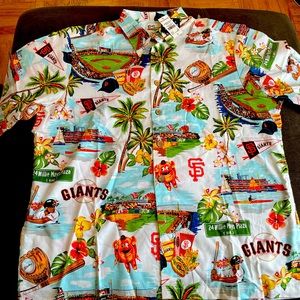 Brand New Men’s Reyn Spooner SF Giants Scenic s/s shirt
